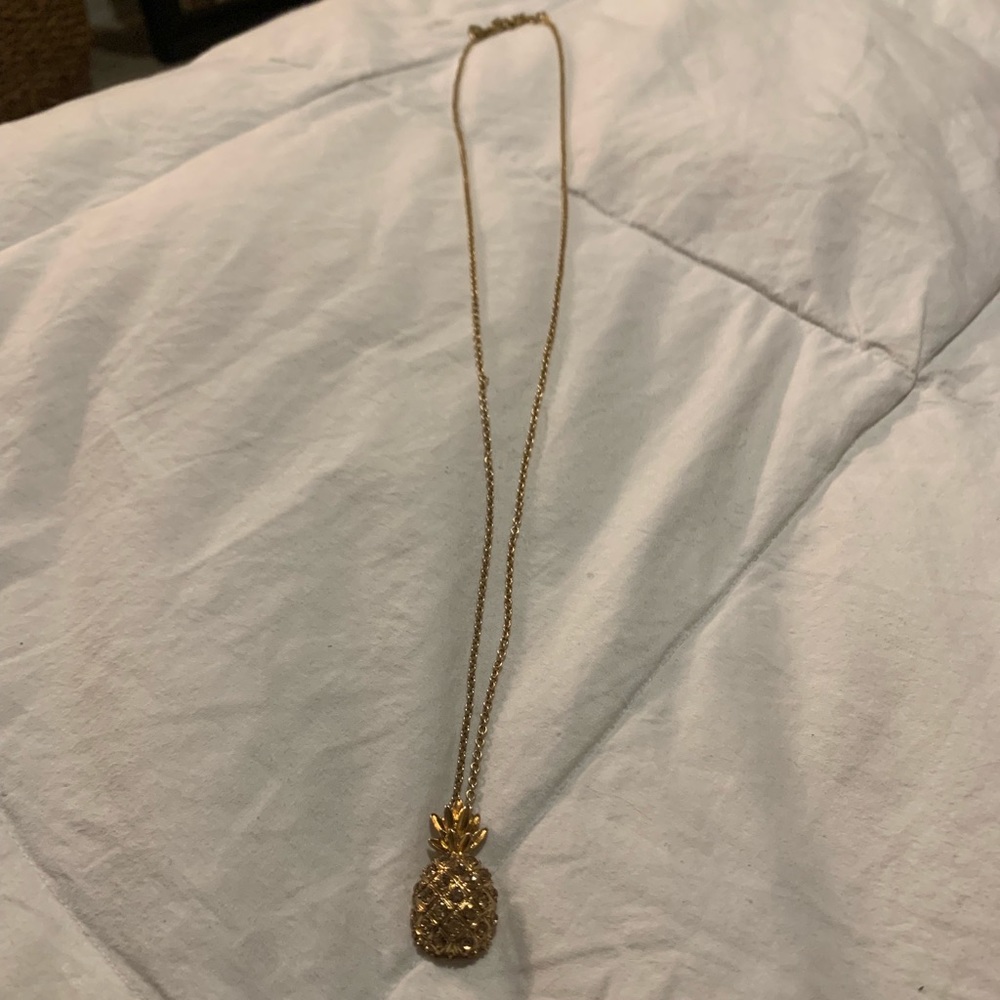 J Crew Pineapple Necklace
